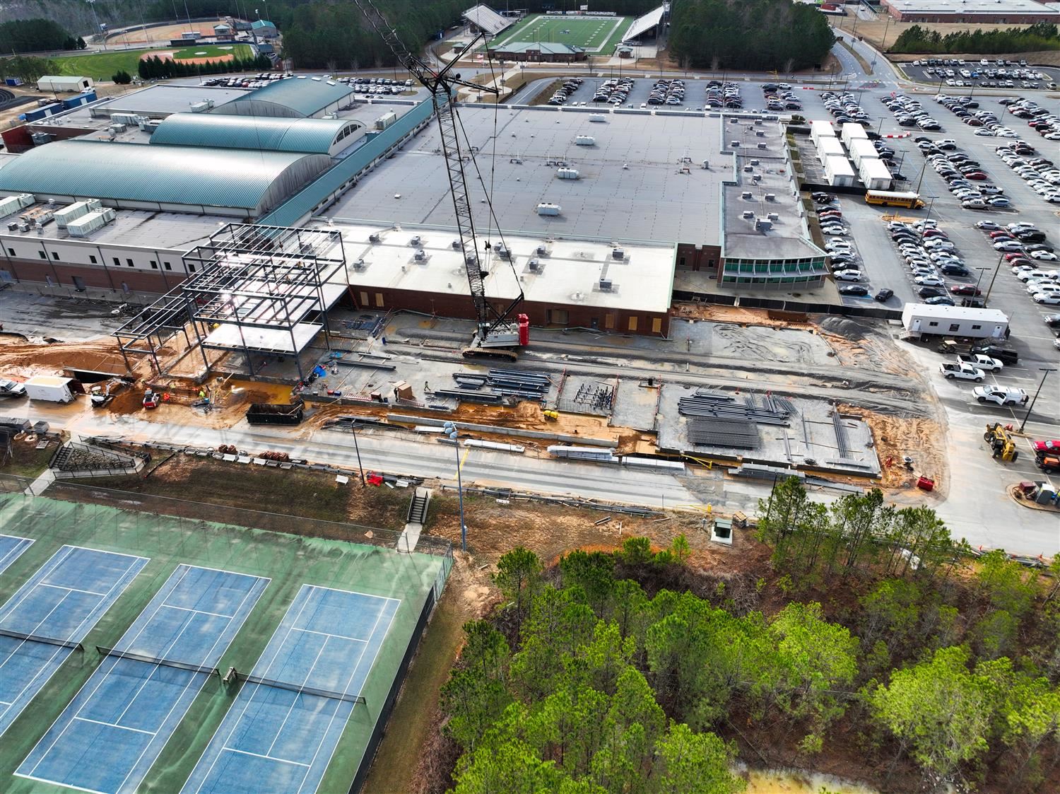 North Paulding High School construction